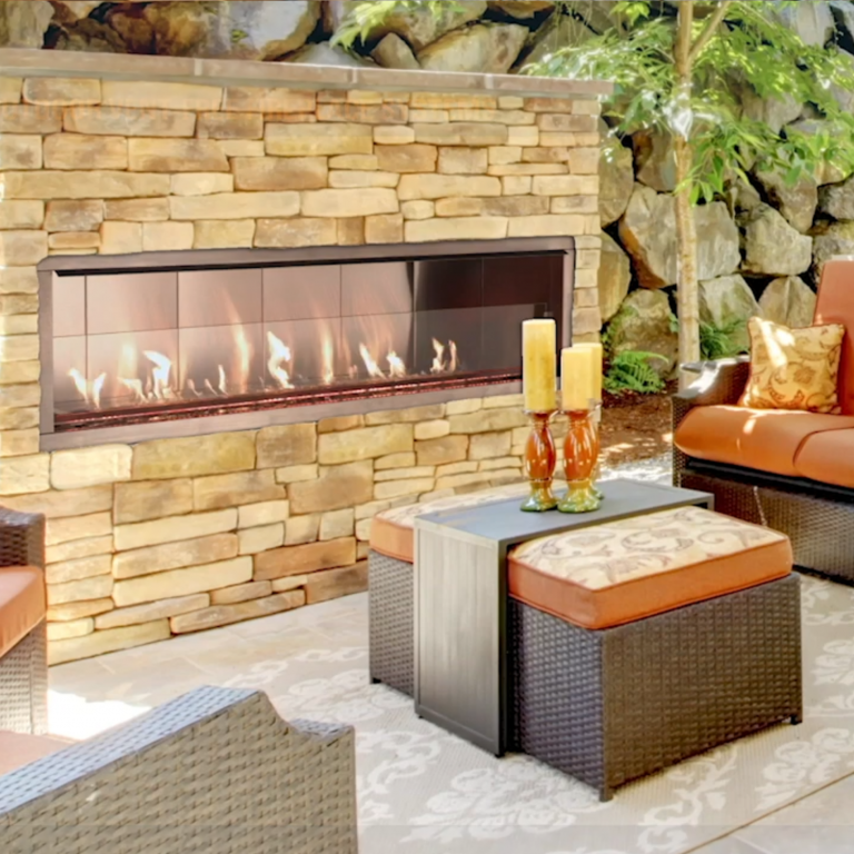 VRE4600 Series Linear Gas Fireplaces | Flame Connection