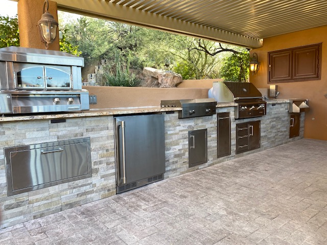 Grill Insert for Outdoor Kitchen